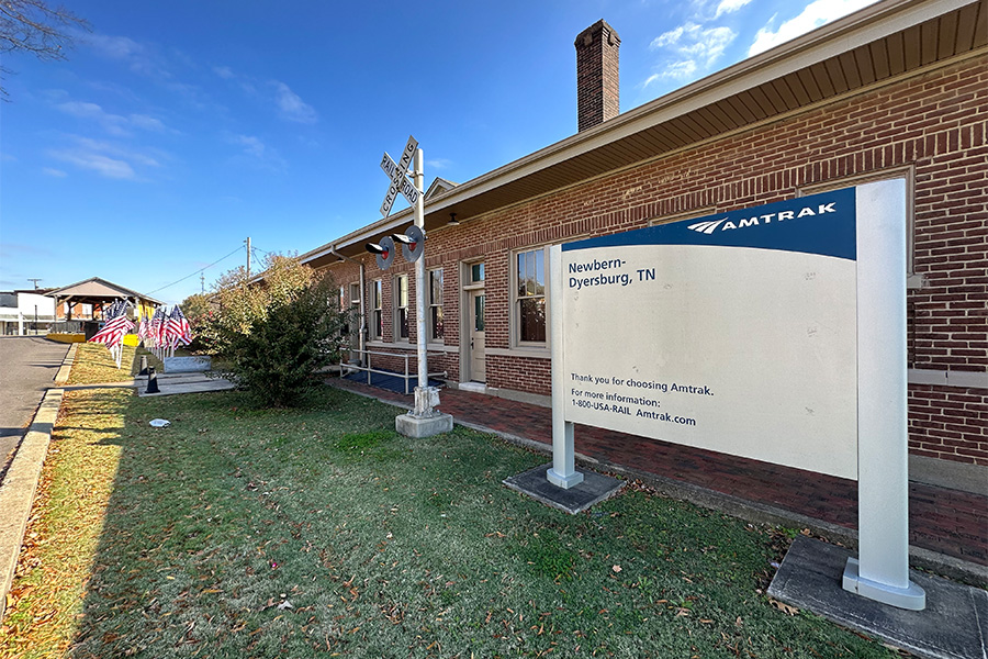 Newbern, TN Amtrak Station